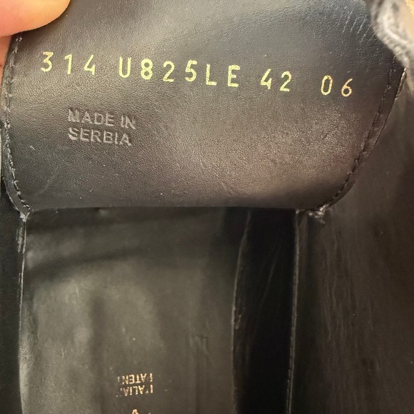 Geox Monk Strap Dress‎ Shoes Leather Double Buckle Formal Black 42 Preppy Career main image 9